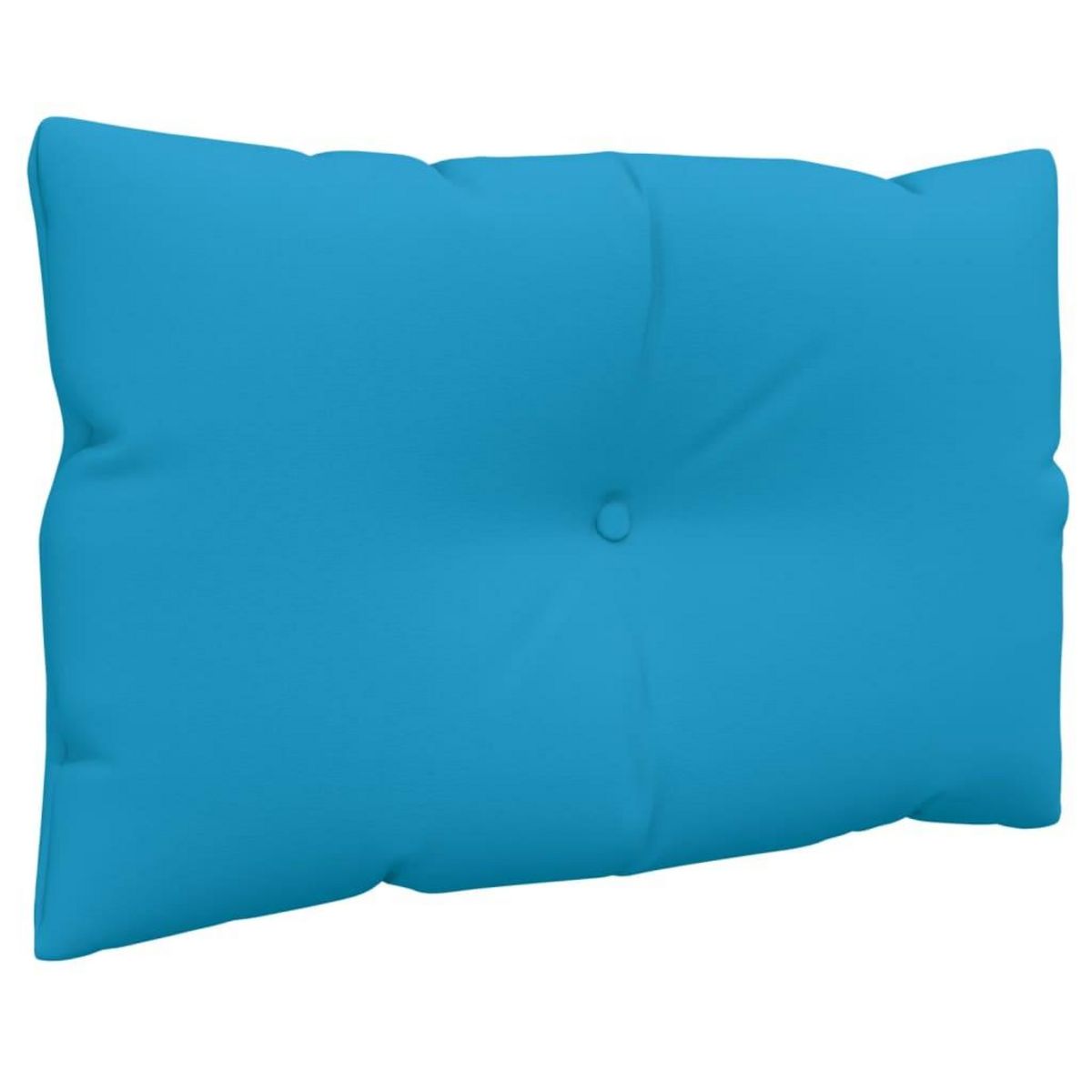 VIDAXL Coussins de palette lot de 2 bleu tissu