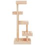 Voir la diapositive 5 : VIDAXL Arbre a chat 45,5x49x103 cm Bois de pin massif