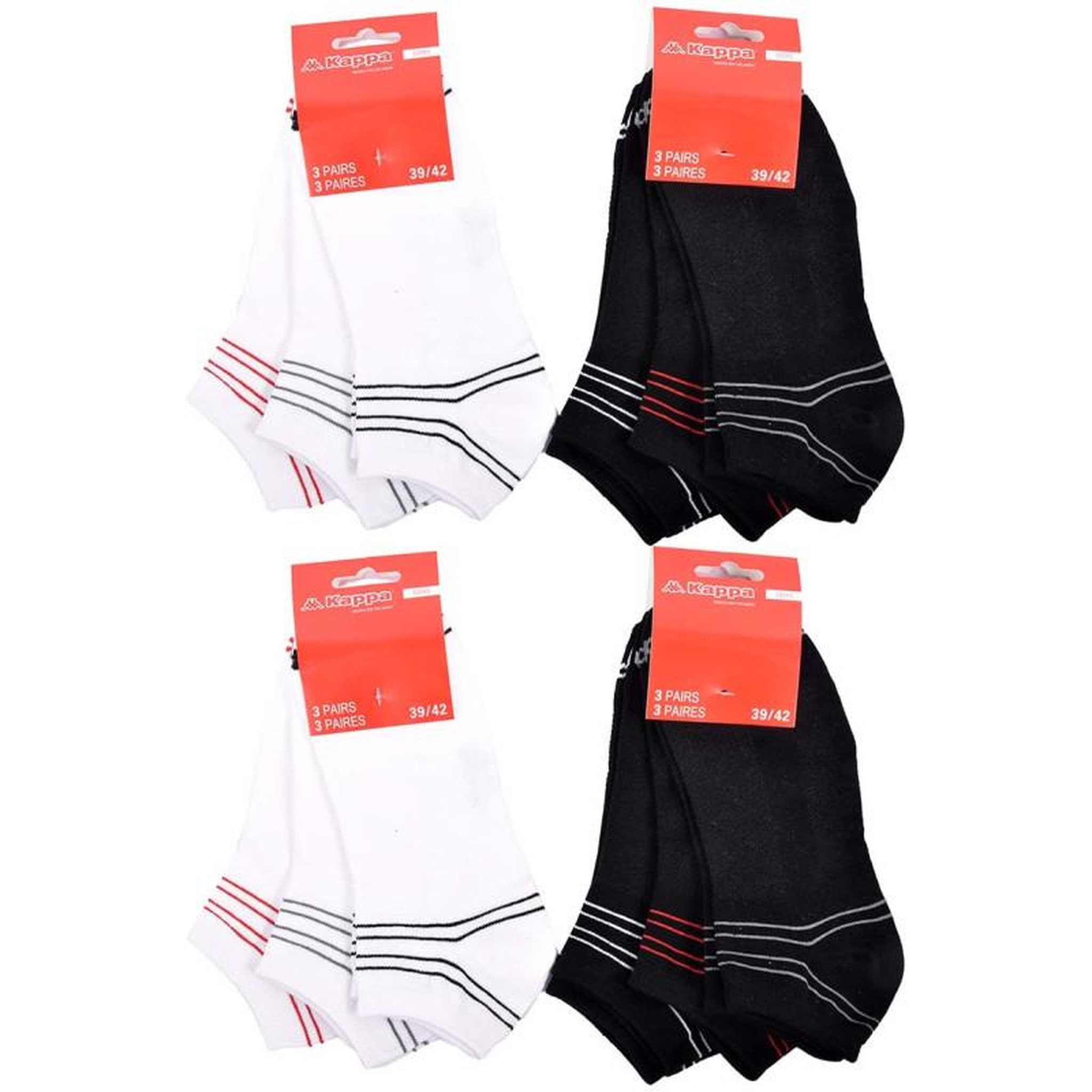 Voir la diapositive 4 : KAPPA Chaussettes KAPPA SNEAKER
