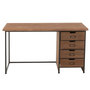 Voir la diapositive 2 : Paris Prix Bureau en Bois  Sia  140cm Naturel
