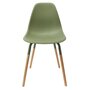Voir la diapositive 6 : The Home Deco Factory Lot de 4 Chaises scandinave Phenix en polypropylène et métal