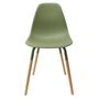 Voir la diapositive 6 : The Home Deco Factory Lot de 4 Chaises scandinave Phenix en polypropylène et métal