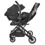 Voir la diapositive 1 : NANIA Nania Myla Poussette combinée 2 en 1 compacte et légère de 0 à 4 ans (22kg max) avec Siège auto Rimini Nania 40-87 cm - (0-13kg) Protection Latérale avec Insert de confort