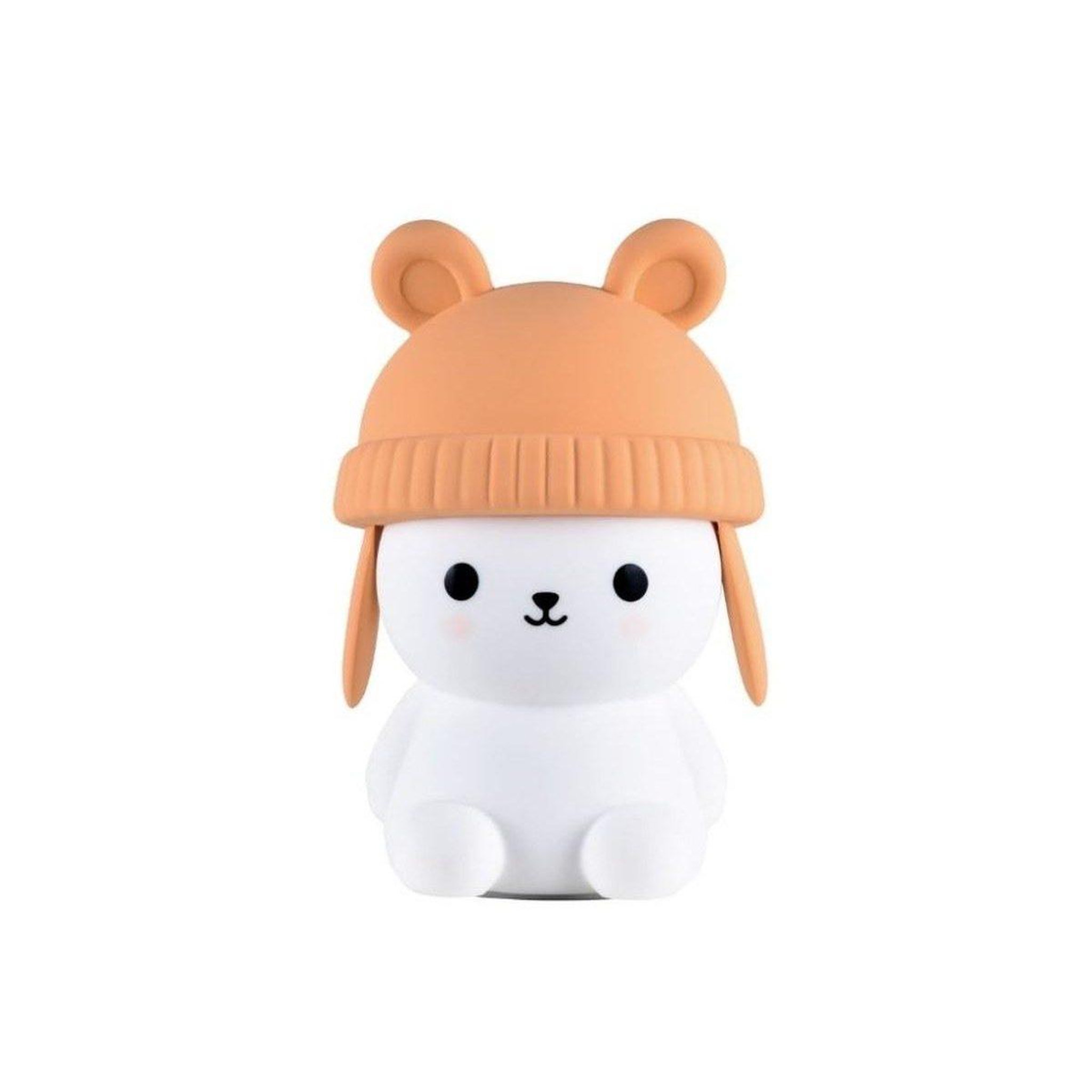 ELIS DESIGN Lampe Ourson en silicone avec 3 chapeaux et télécommande