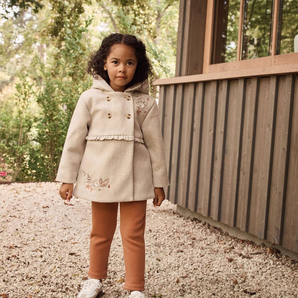 Petit Béguin Legging enfant en molleton ultra chaud Chincha