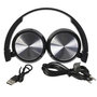 Voir la diapositive 1 : Paris Prix Casque Audio Bluetooth  Pliable  16cm Noir