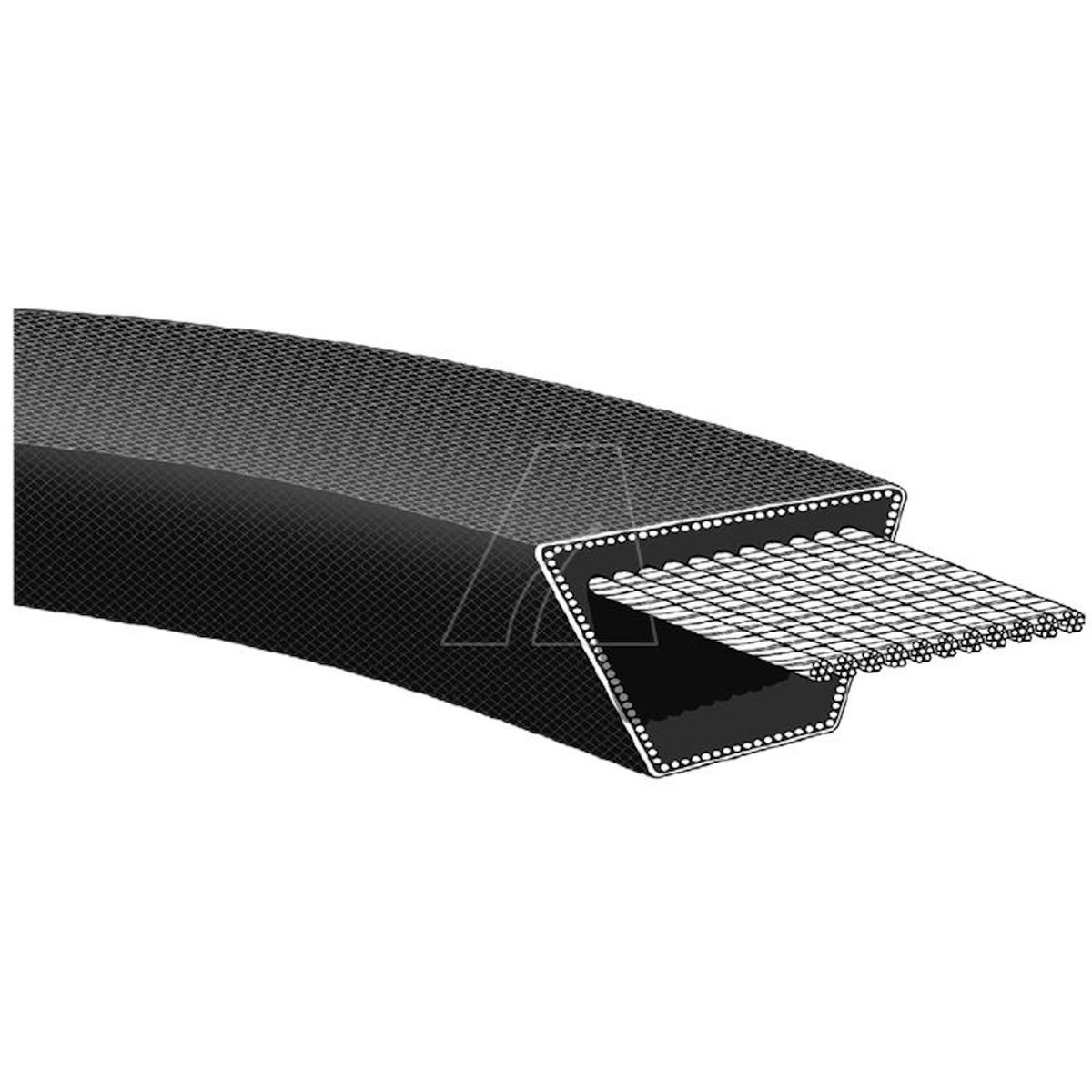 ARNOLD Courroie HA de poulie 12,7 × 1981 (A78)