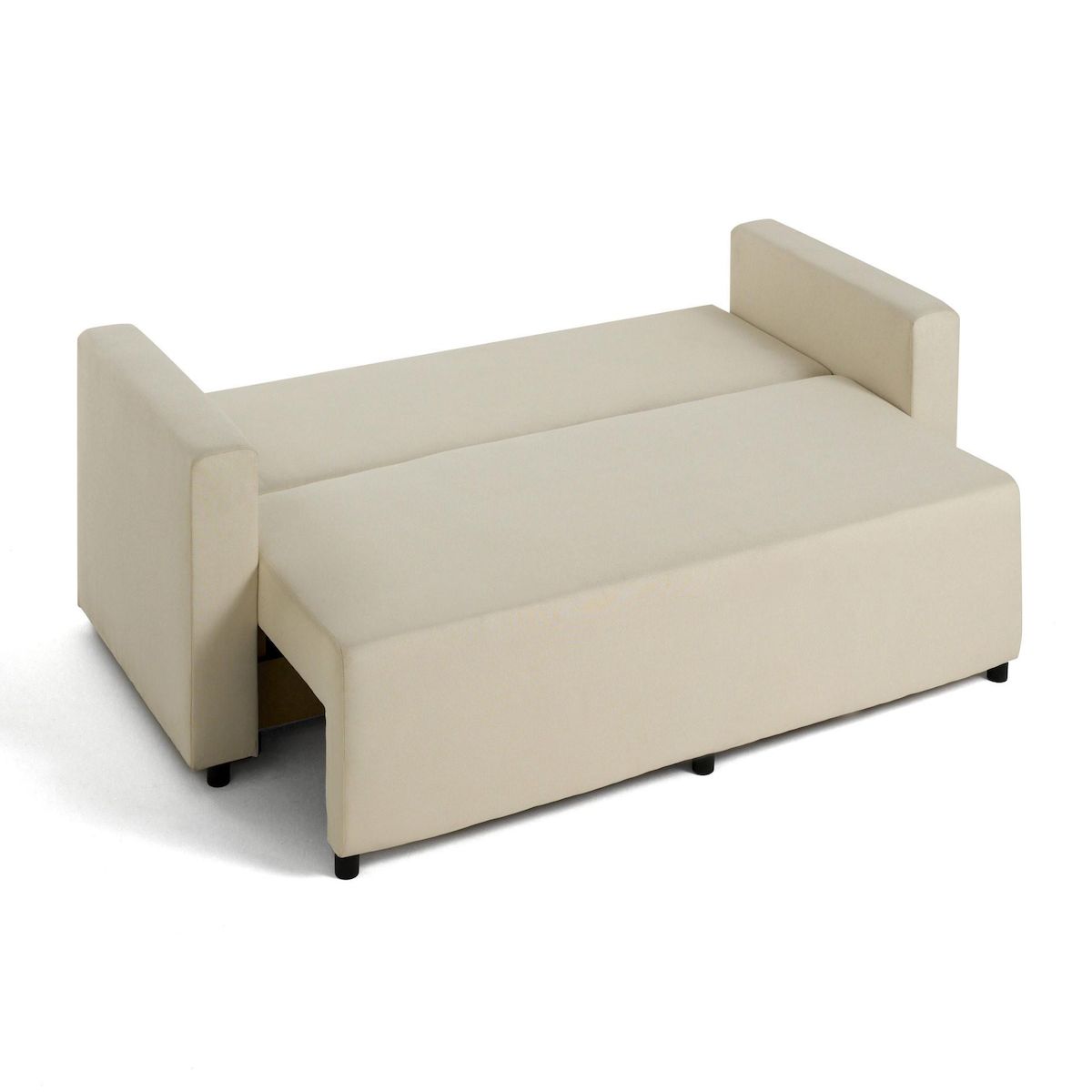 BEST MOBILIER Regala - canapé 3 places - convertible avec coffre - en tissu