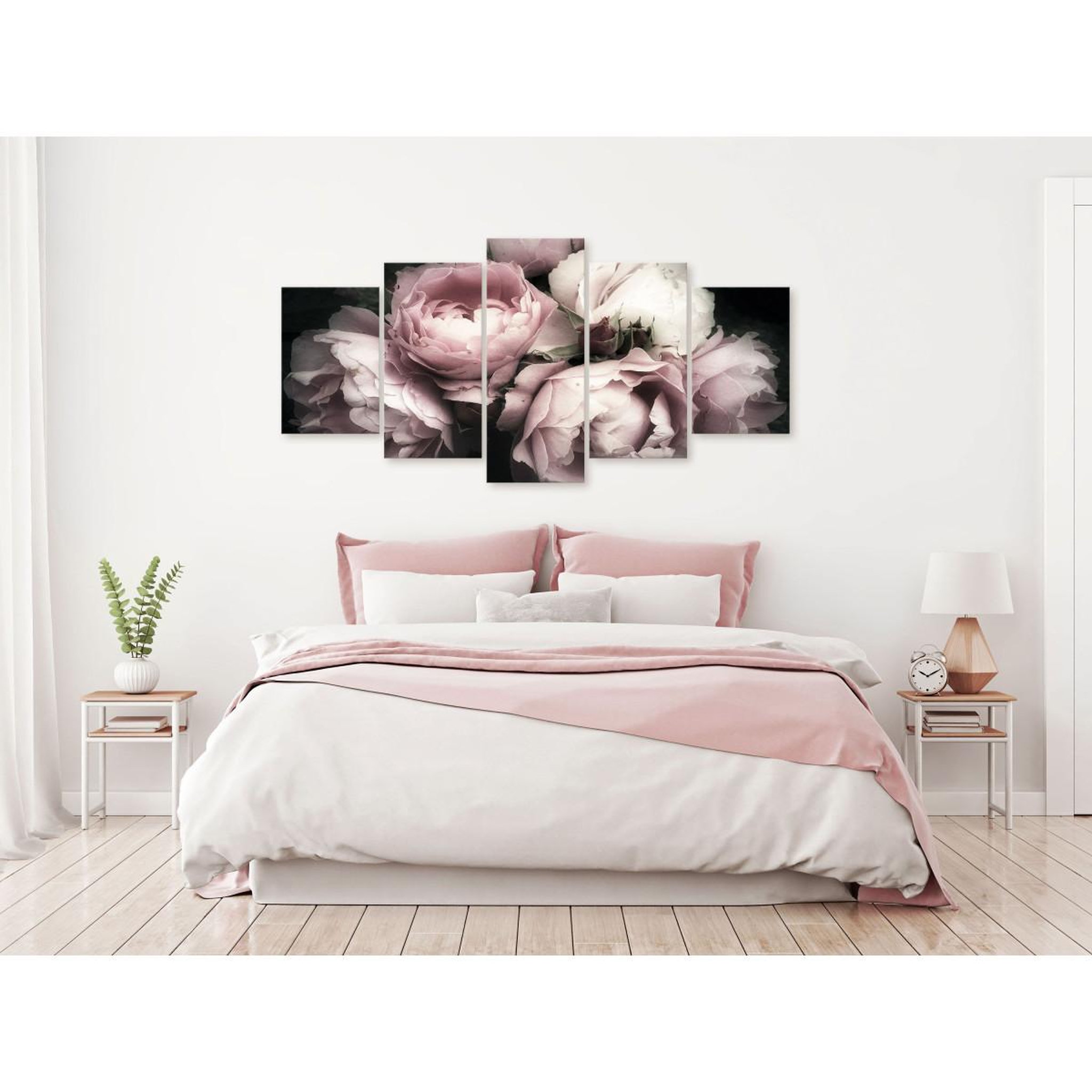 Voir la diapositive 2 : Paris Prix Tableau imprimé  smell of rose wide