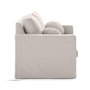 Voir la diapositive 4 : LISA DESIGN Serena - canapé droit déhoussable 2 places en tissu