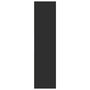 Voir la diapositive 5 : VIDAXL Garde-robe noir 80x50x200 cm bois d'ingenierie