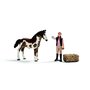 Schleich Pack figurine poulain Yearling Pinto