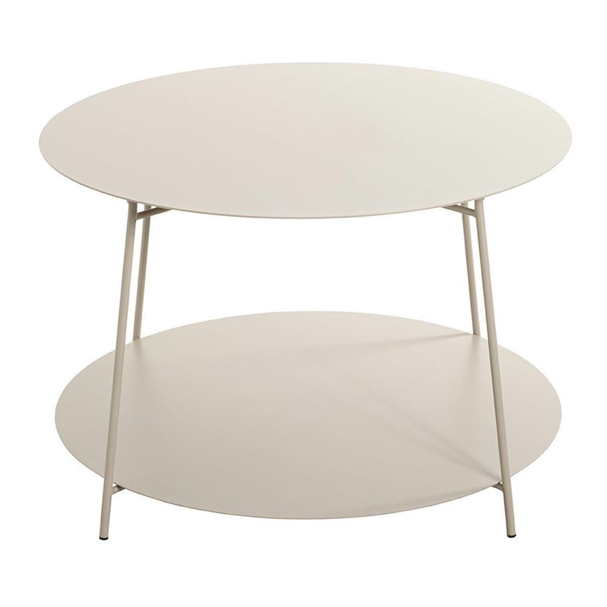Voir la diapositive 2 : Paris Prix Table basse en métal  conrad  65cm gris