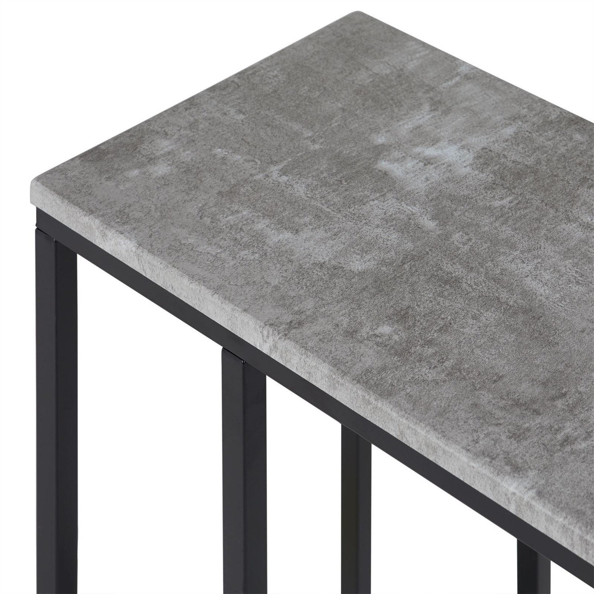 Voir la diapositive 4 : IDIMEX Table d'appoint rectangulaire DEBORA