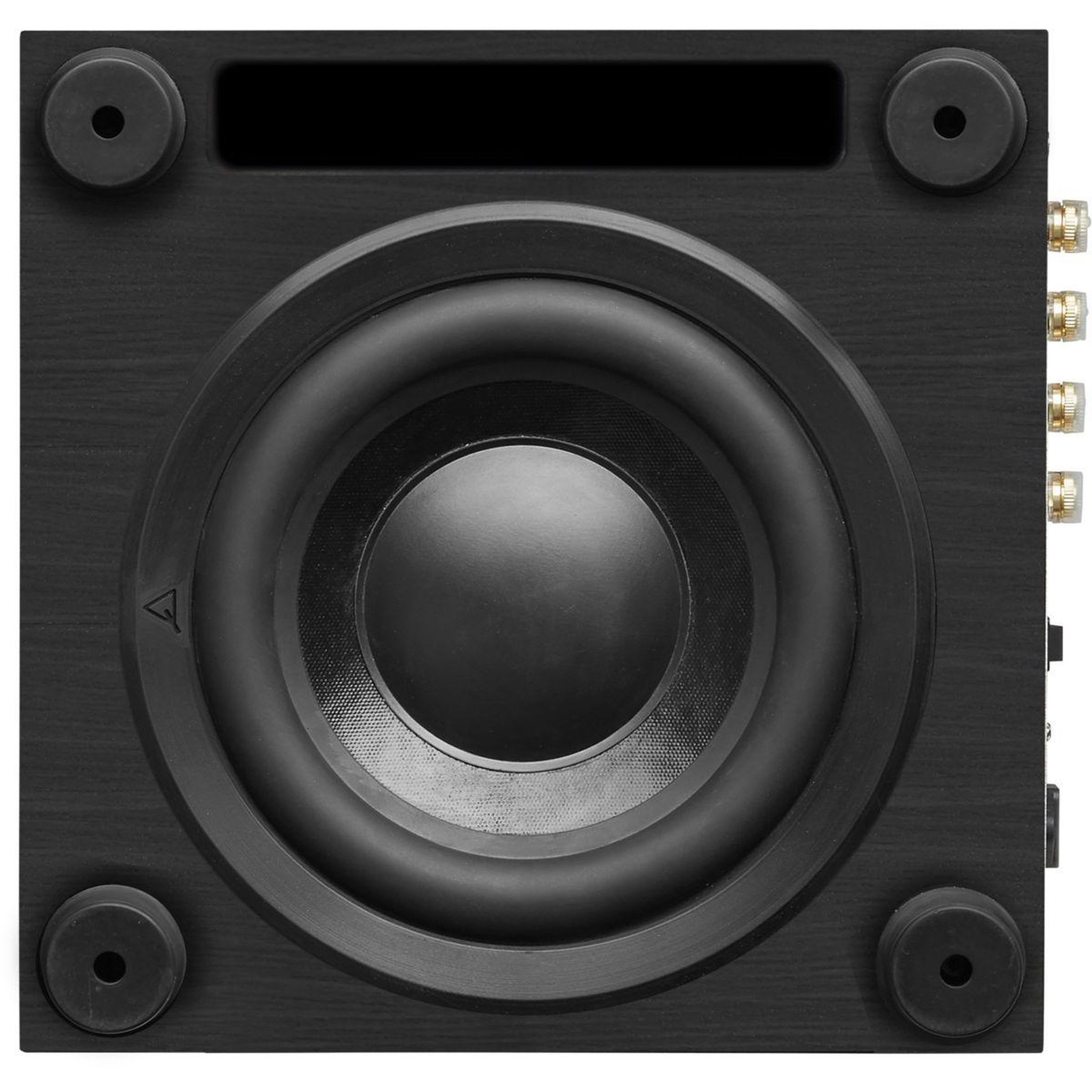 Voir la diapositive 4 : Triangle Caisson de basse thetis 340 frene noir