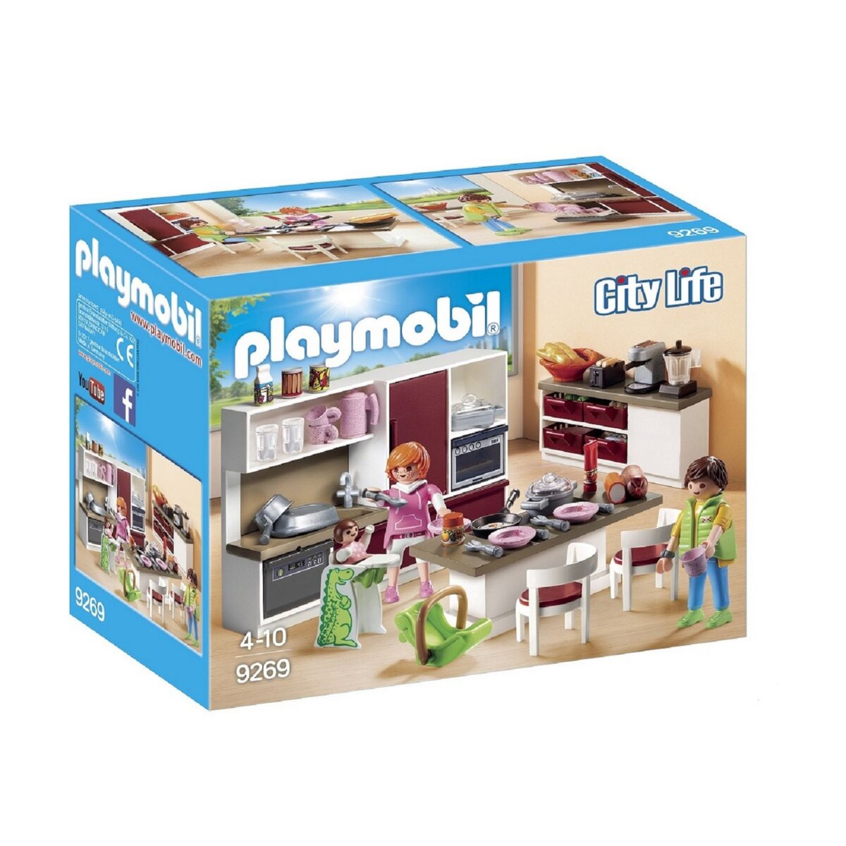 PLAYMOBIL 9269 - City Life - Cuisine aménagée 