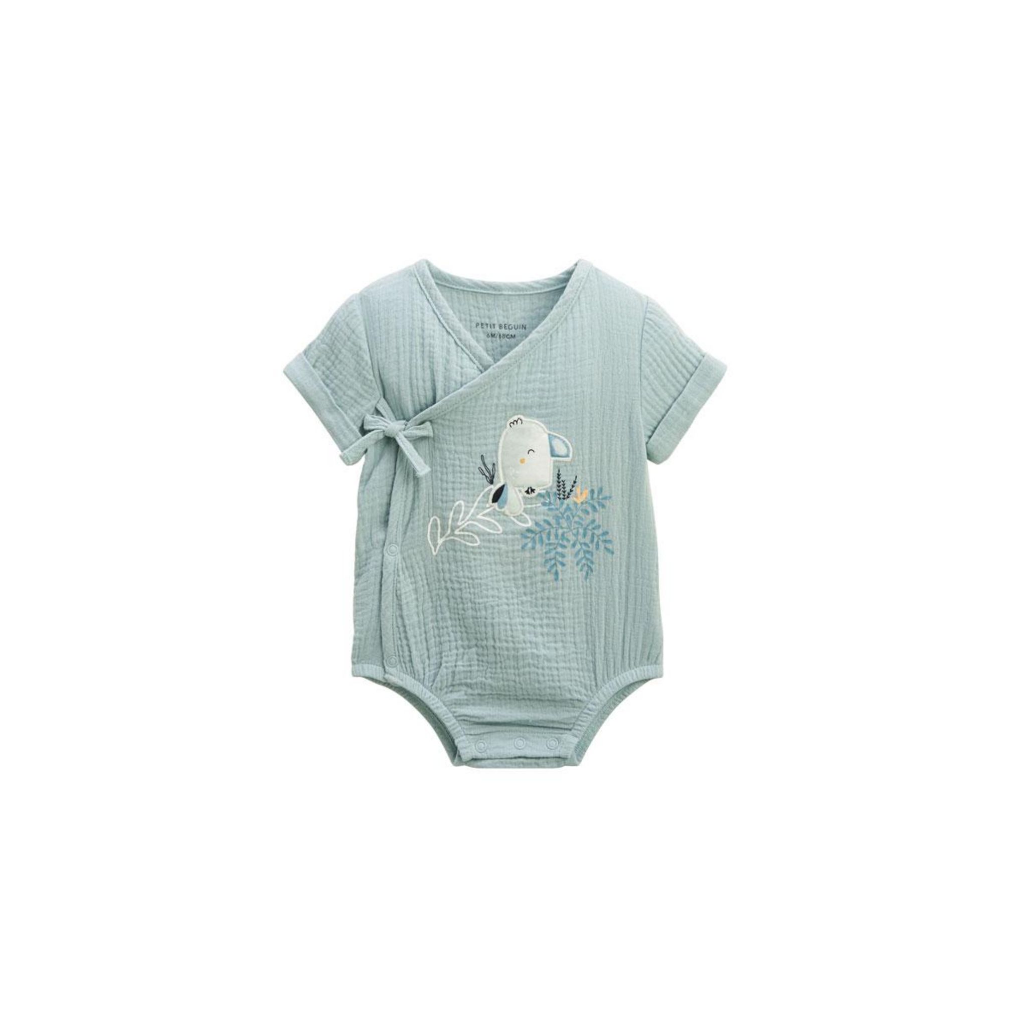 Body Bébé Manches Courtes Zoro Wano - One Piece Officiel - 100% Coton