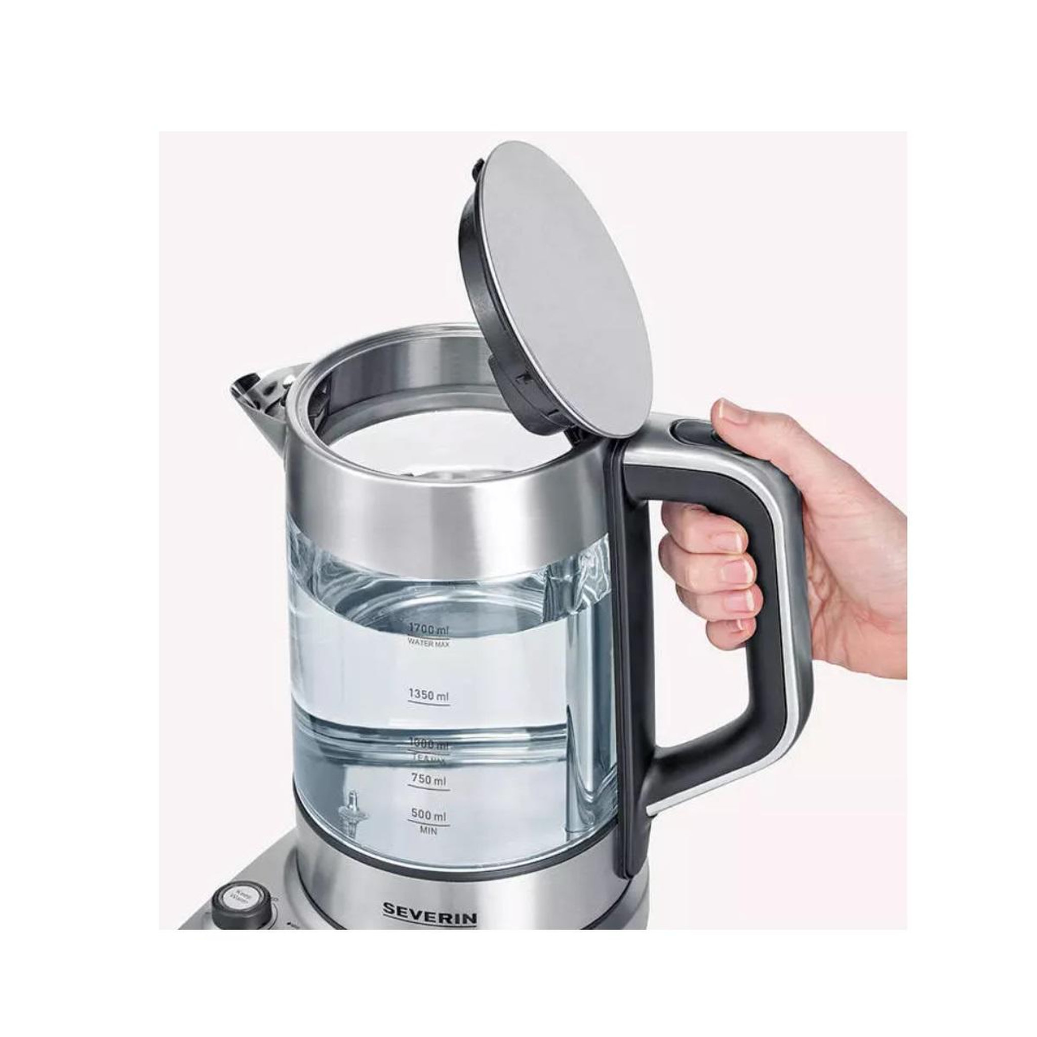 Voir la diapositive 6 : SEVERIN Bouilloire-théière 1,7l 3000w - WK3422