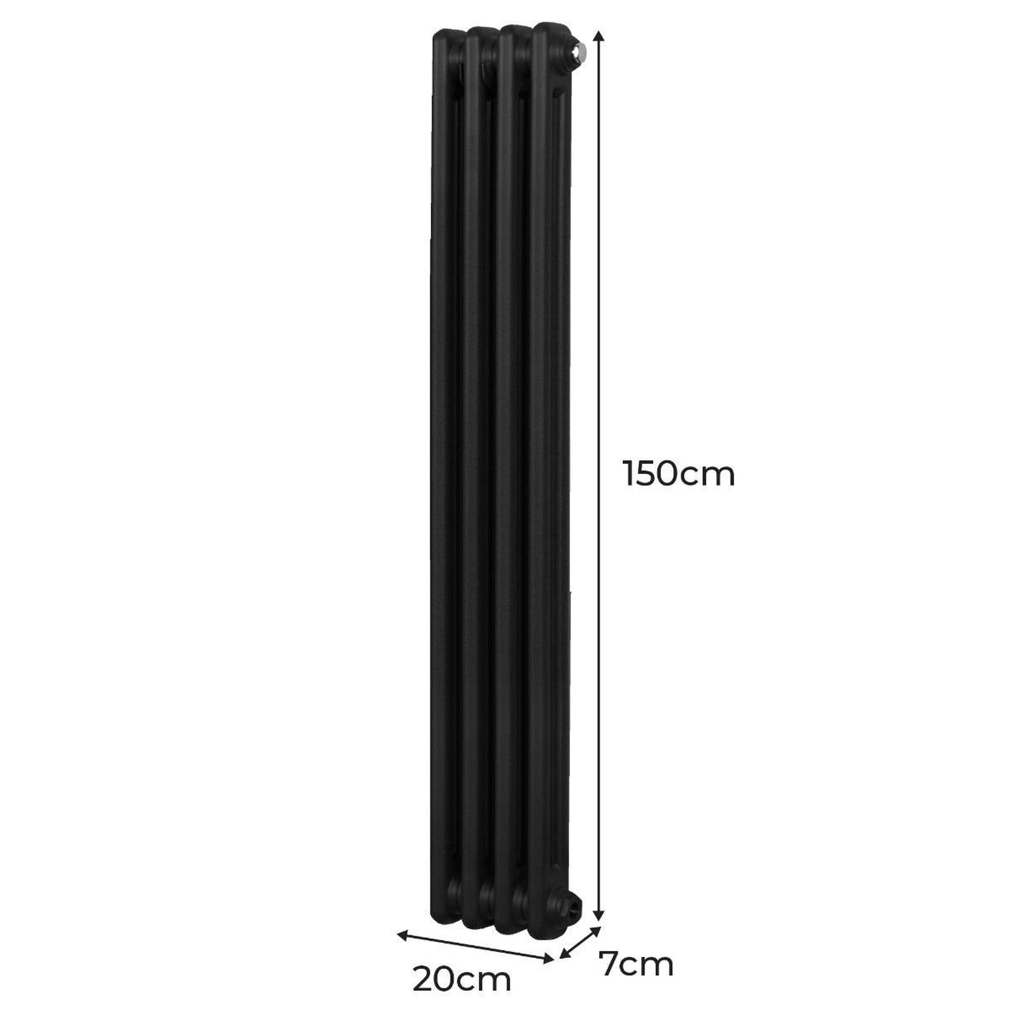 Voir la diapositive 5 : MONSTERSHOP Radiateur traditionnel à 2 colonnes – 1500 x 202 mm