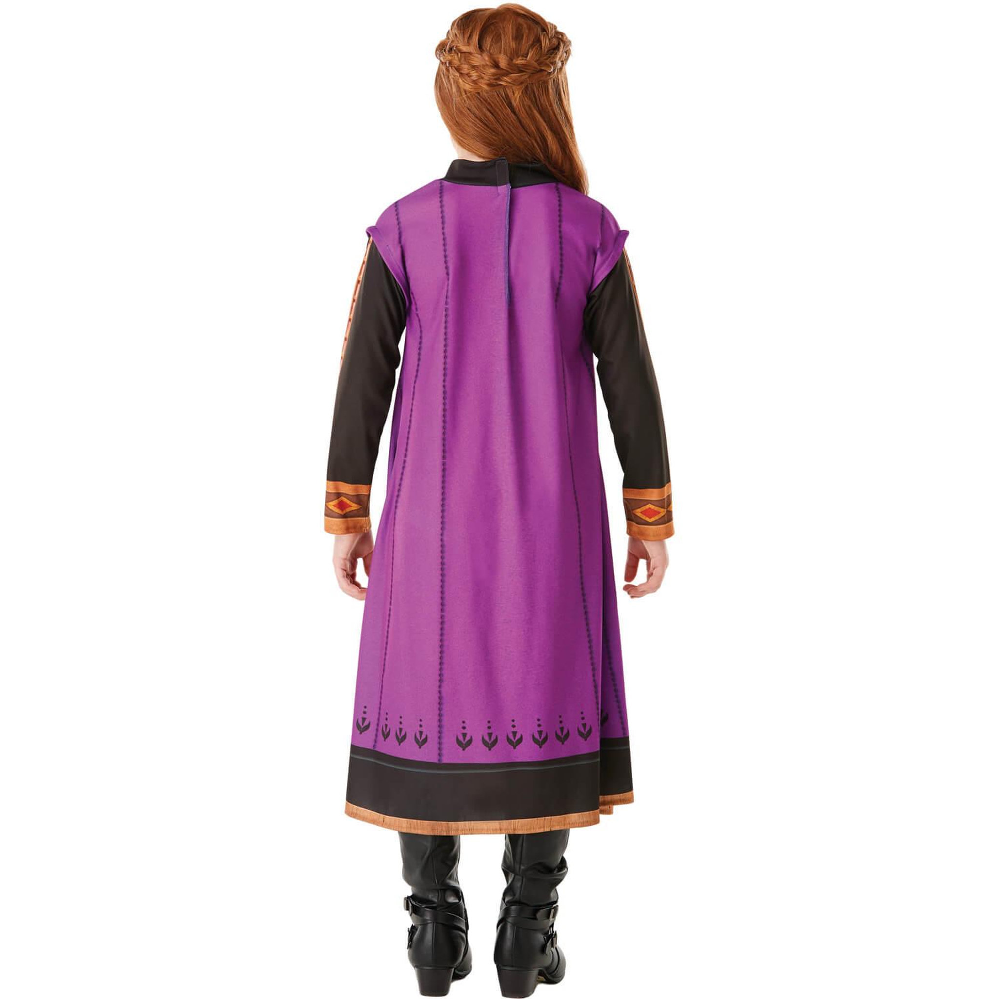 Voir la diapositive 3 : Rubie's Déguisement Anna La Reine des Neiges 2 - Frozen 2 - Fille - 5/6 ans (110 à 116 cm)
