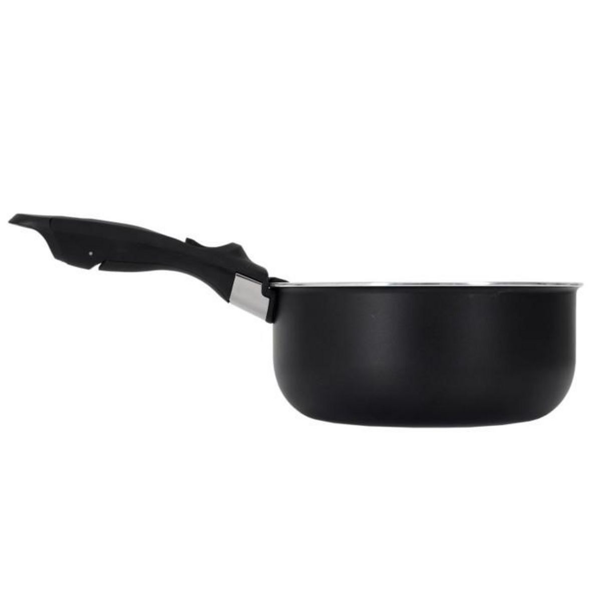 Paris Prix Lot de 3 Casseroles  Poignée Amovible  20cm Noir