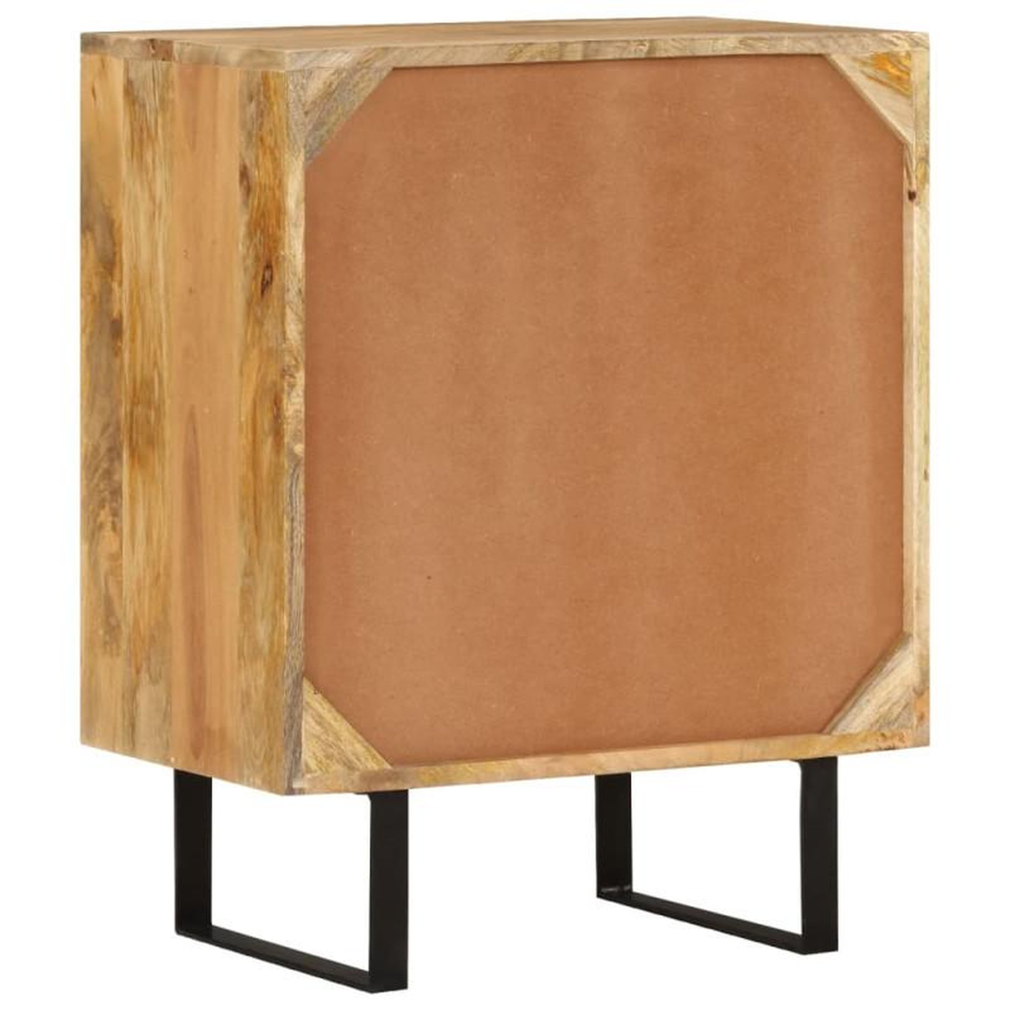 Voir la diapositive 4 : VIDAXL Buffet avec 2 portes 55x35x70 cm bois massif de manguier