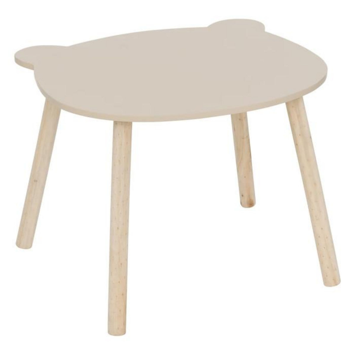 Atmosphera Kids Table Enfant  Douceur  53cm Beige