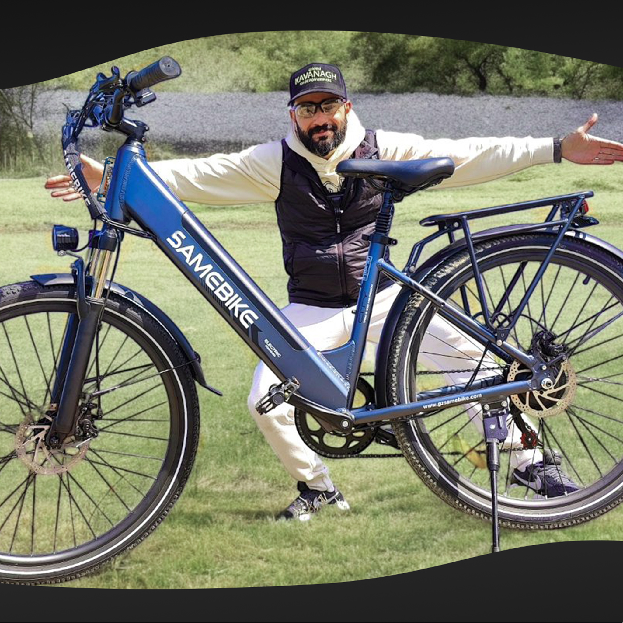 Voir la diapositive 5 : SAMEBIKE Vélo électrique urbain SAMEBIKE RS-A01 Pro-T