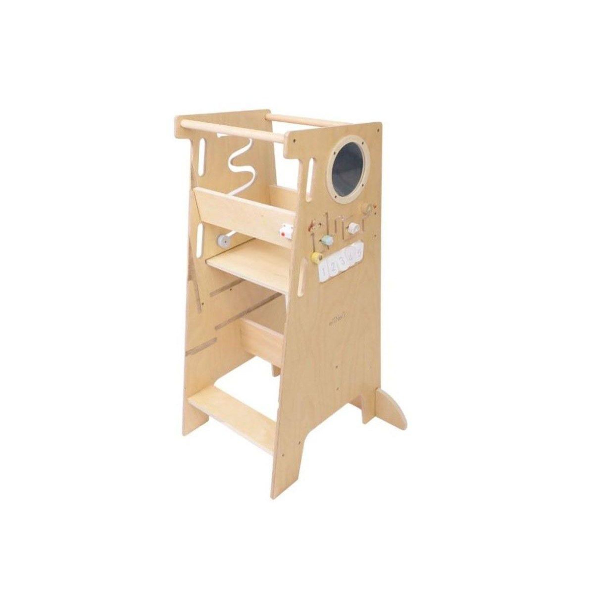 Voir la diapositive 4 : ELINELI Tour d'apprentissage évolutive 5en1 Play PRO 90 cm - Animaux