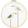 RICO DESIGN Kit broderie - mouettes