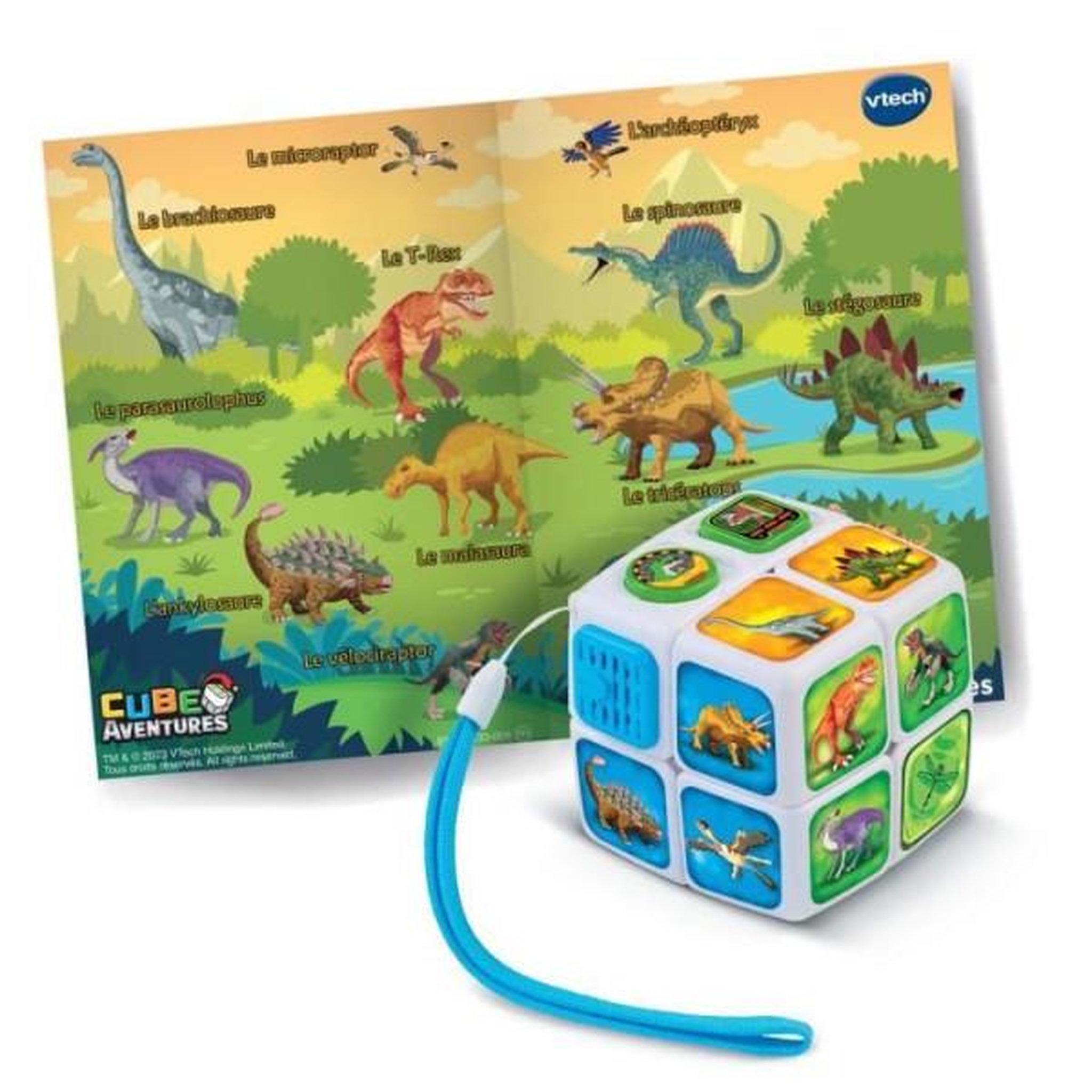Voir la diapositive 3 : VTECH VTECH CUBE AVENTURES - DINOS
