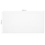 Voir la diapositive 6 : VIDAXL Protecteur de table transparent 200x100 cm 2 mm PVC