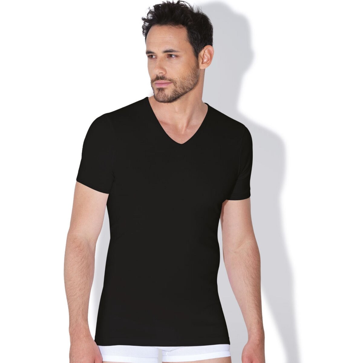 Le t-shirt col rond pur coton bio Coupe standard, Le 31