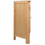 Voir la diapositive 3 : VIDAXL Armoire d angle 59 x 45 x 80 cm Bois de chêne massif