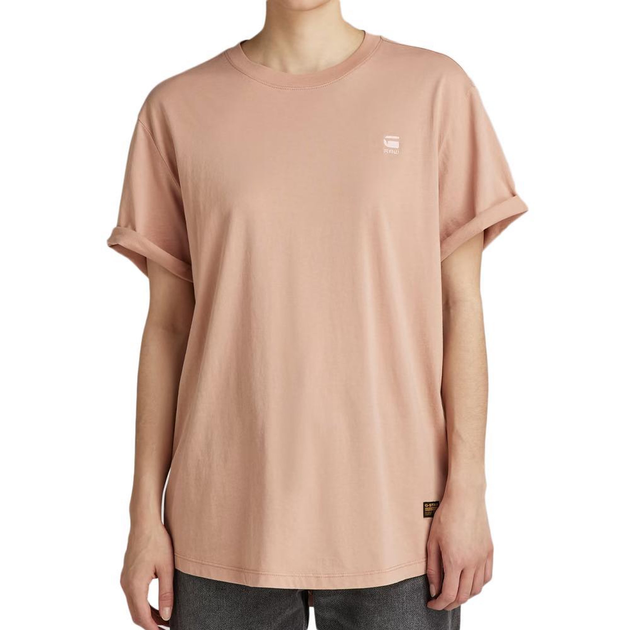 Voir la diapositive 2 : G-Star Raw T-shirt vieux rose femme g-star raw d16902