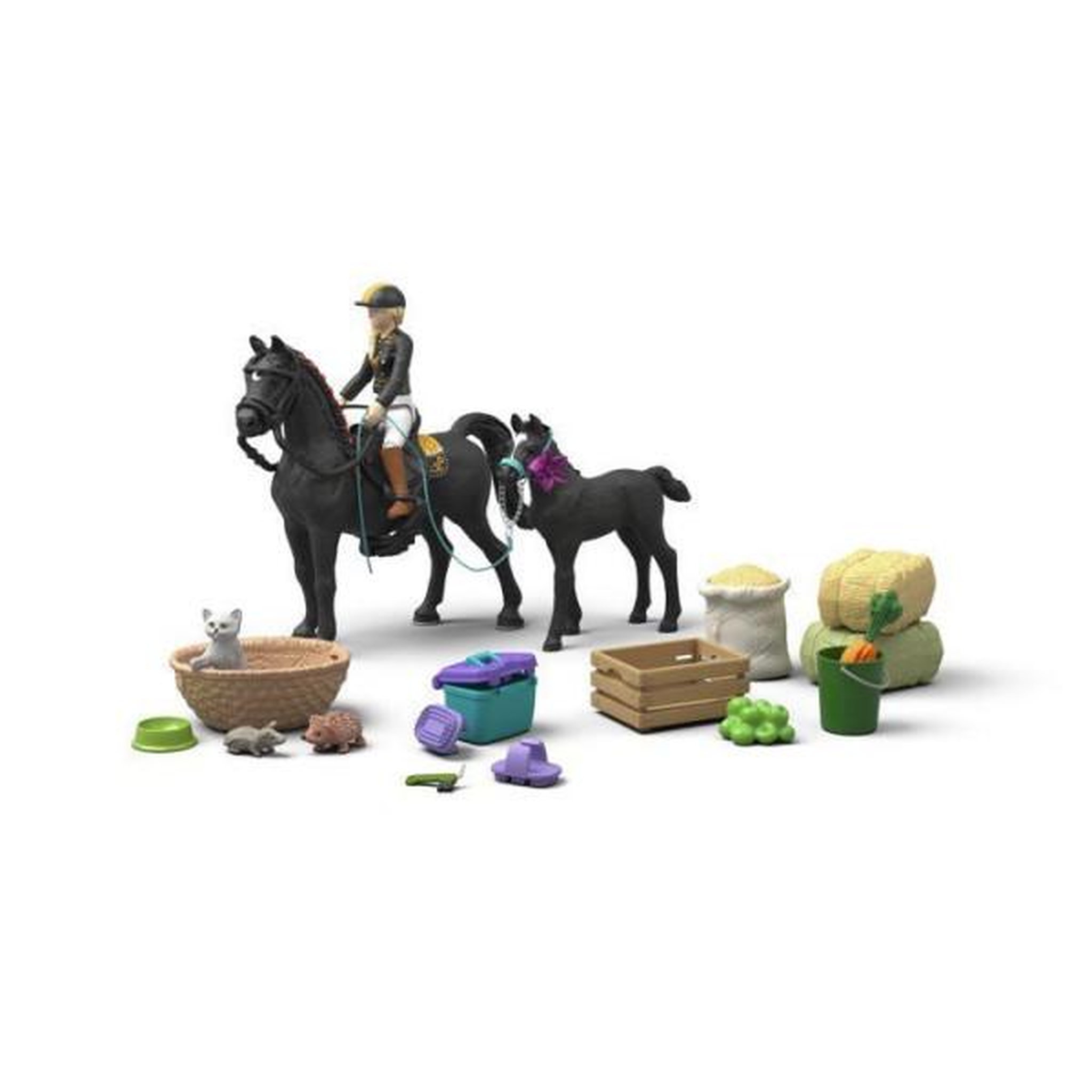 Voir la diapositive 2 : Schleich Calendrier de l'avent horse club - schleich 99240 - gamme horse club