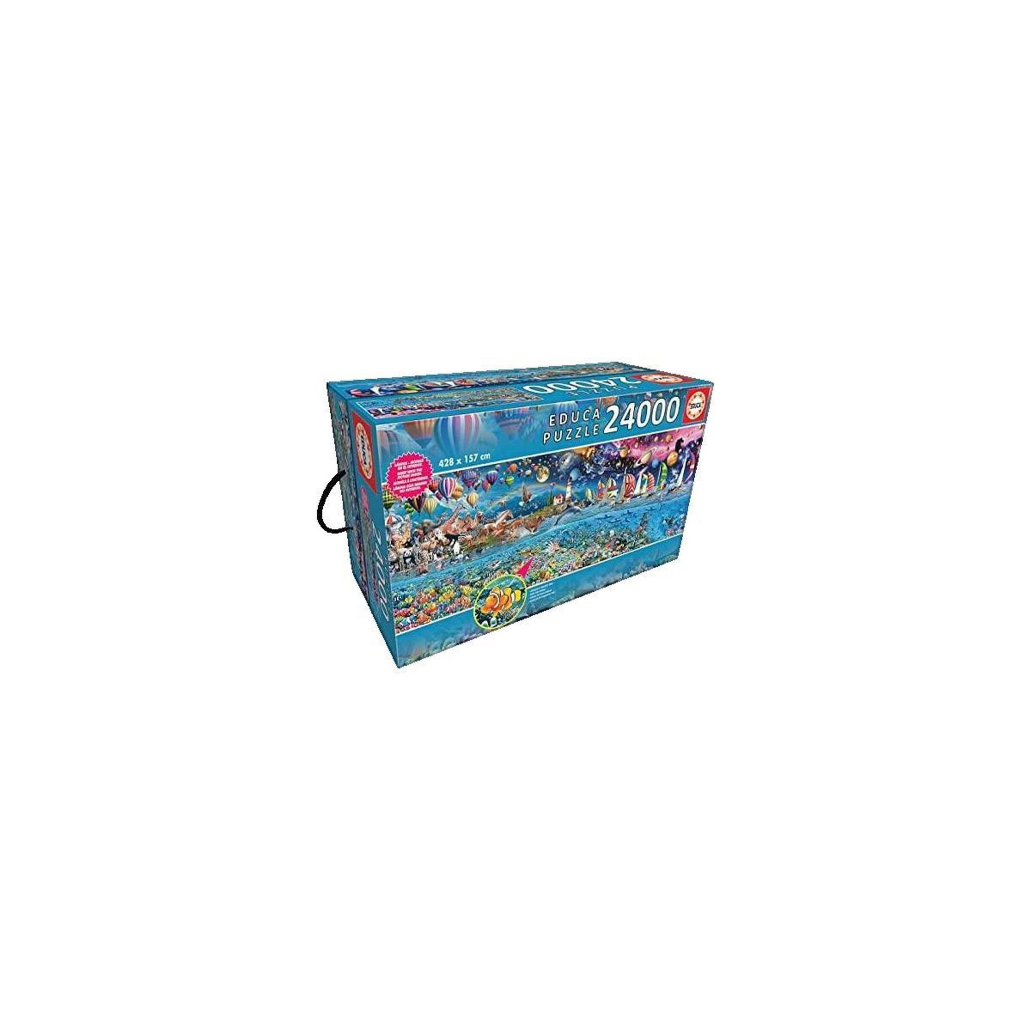 Voir la diapositive 2 : EDUCA Puzzle Educa-Borras 24000 pièces multicolore