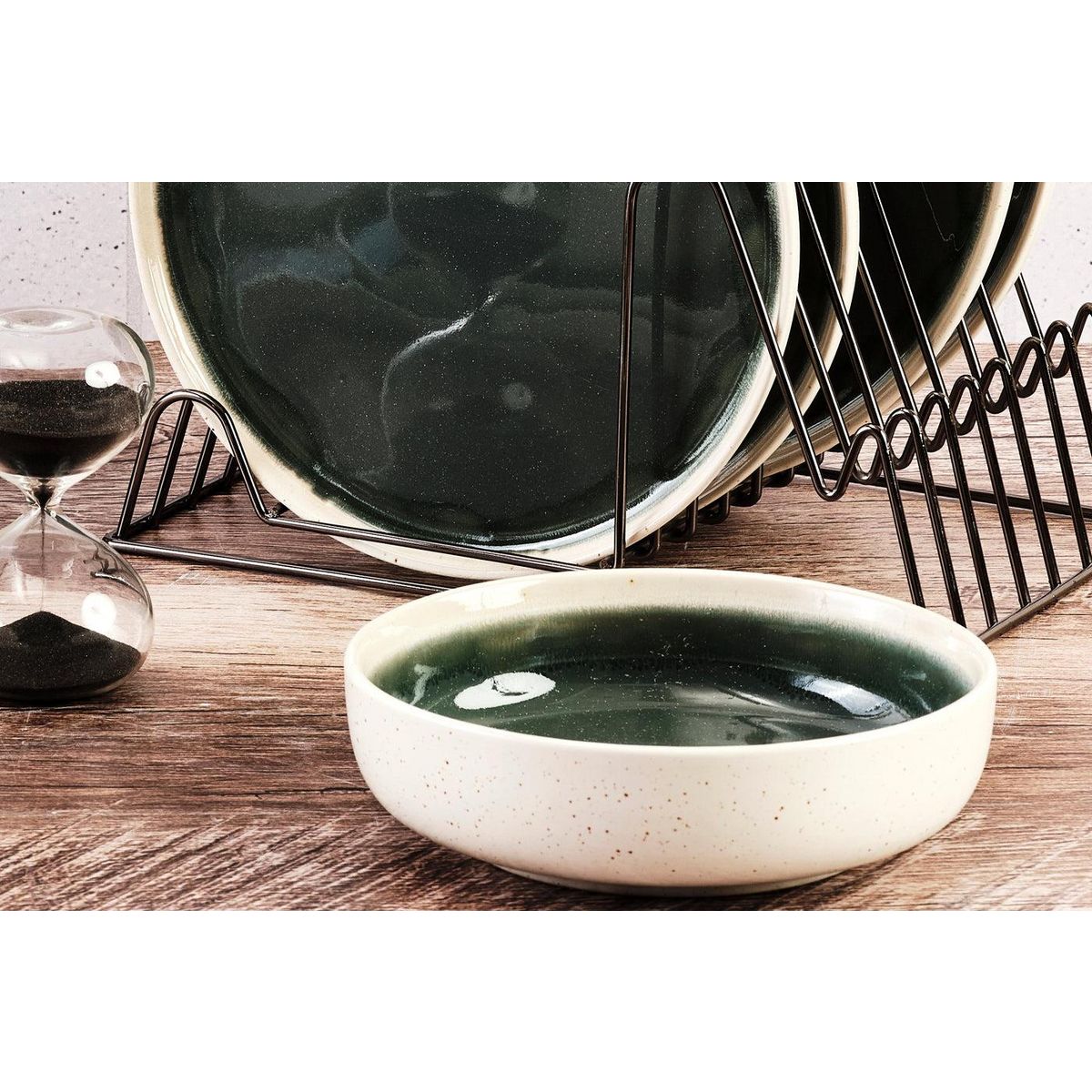 BJORN Bol OXYGEN Ø17,5cm - 6 pièces - Vert de gris