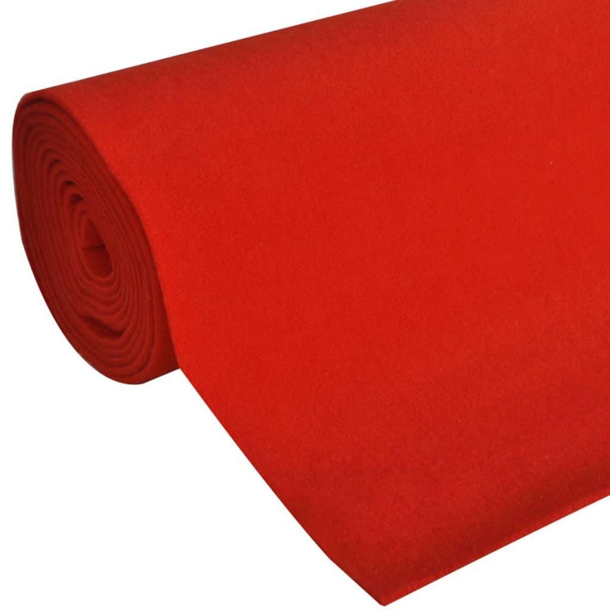 VIDAXL Tapis rouge 1 x 10 m 400 g/m^2
