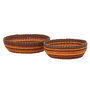 Voir la diapositive 1 : Paris Prix Lot de Coupelles Déco  Tierra  41cm Marron
