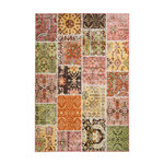 Paris Prix Tapis Patchwork à Poils Courts  Ariya  Multicolore. Coloris disponibles : Multicolore