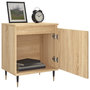 Voir la diapositive 4 : VIDAXL Tables de chevet 2pcs chene sonoma 40x30x50cm bois d'ingenierie
