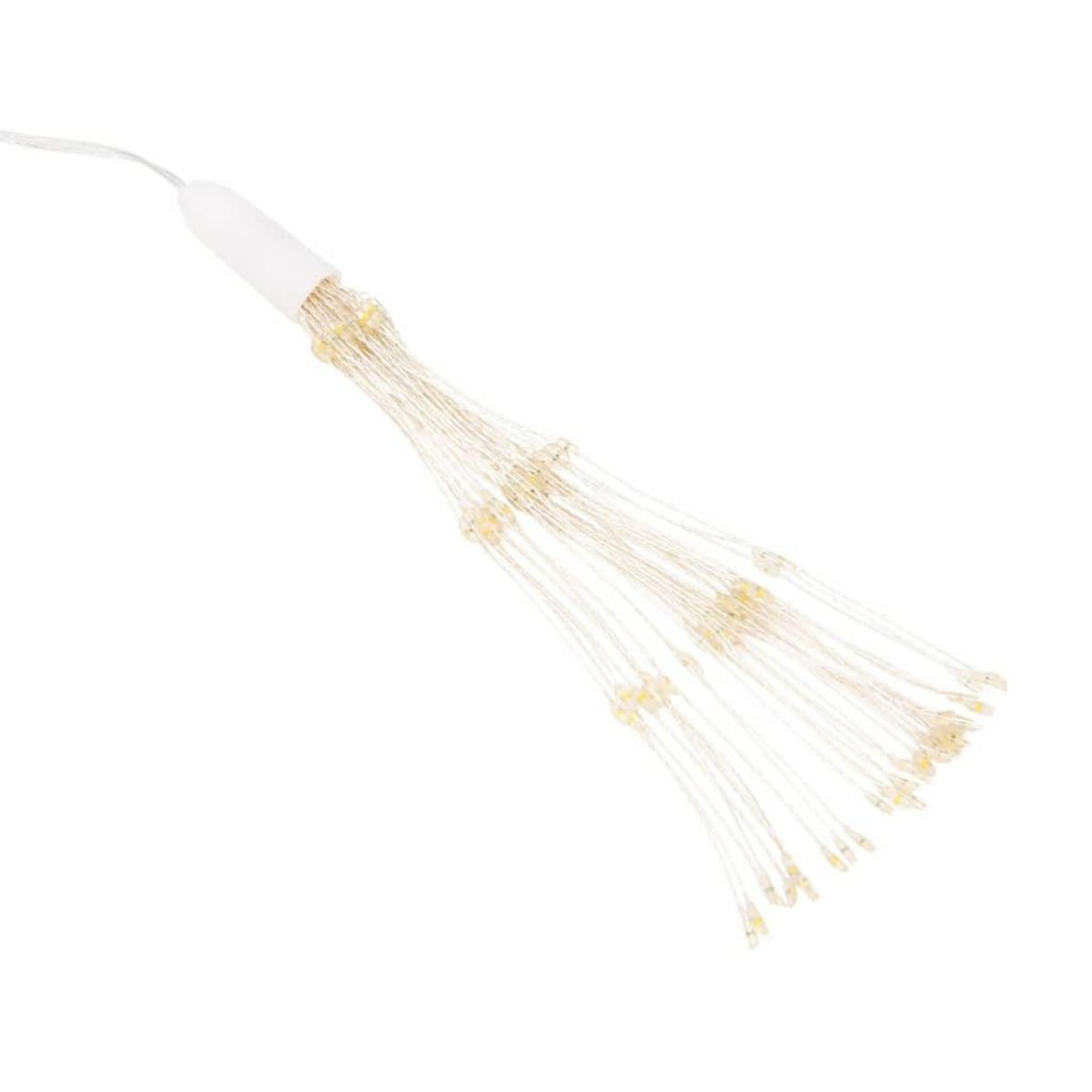 VIDAXL Etoile rayonnante de Noël 140 LED blanc chaud 17 cm