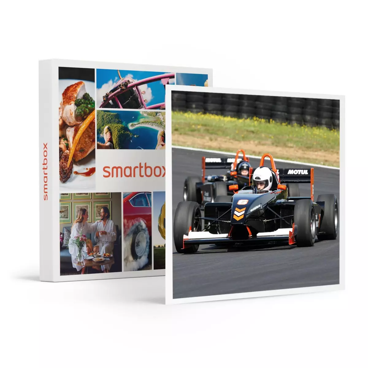 Smartbox Stage de pilotage : 6 tours sur le circuit de Pau-Arnos en Formule 3 - Coffret Cadeau Sport & Aventure