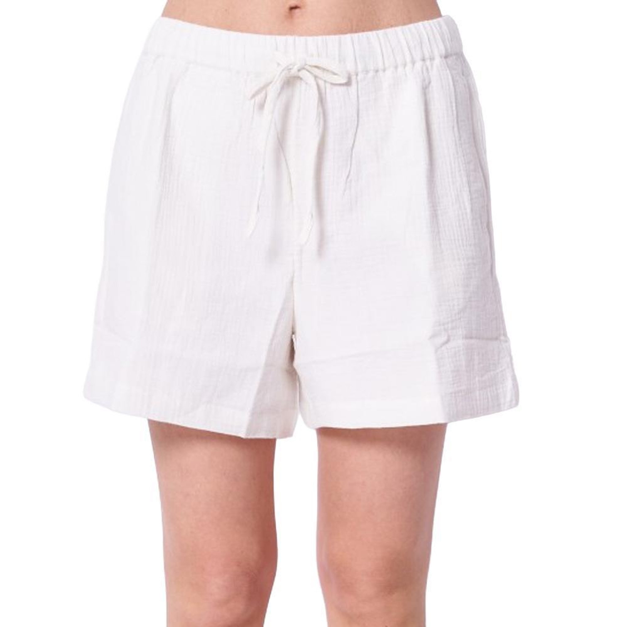 CALVIN KLEIN JEANS Short Beige Femme Calvin Klein Jeans Gauze. Coloris disponibles : Beige