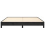 Voir la diapositive 5 : VIDAXL Cadre de lit sans matelas noir 160x200 cm velours