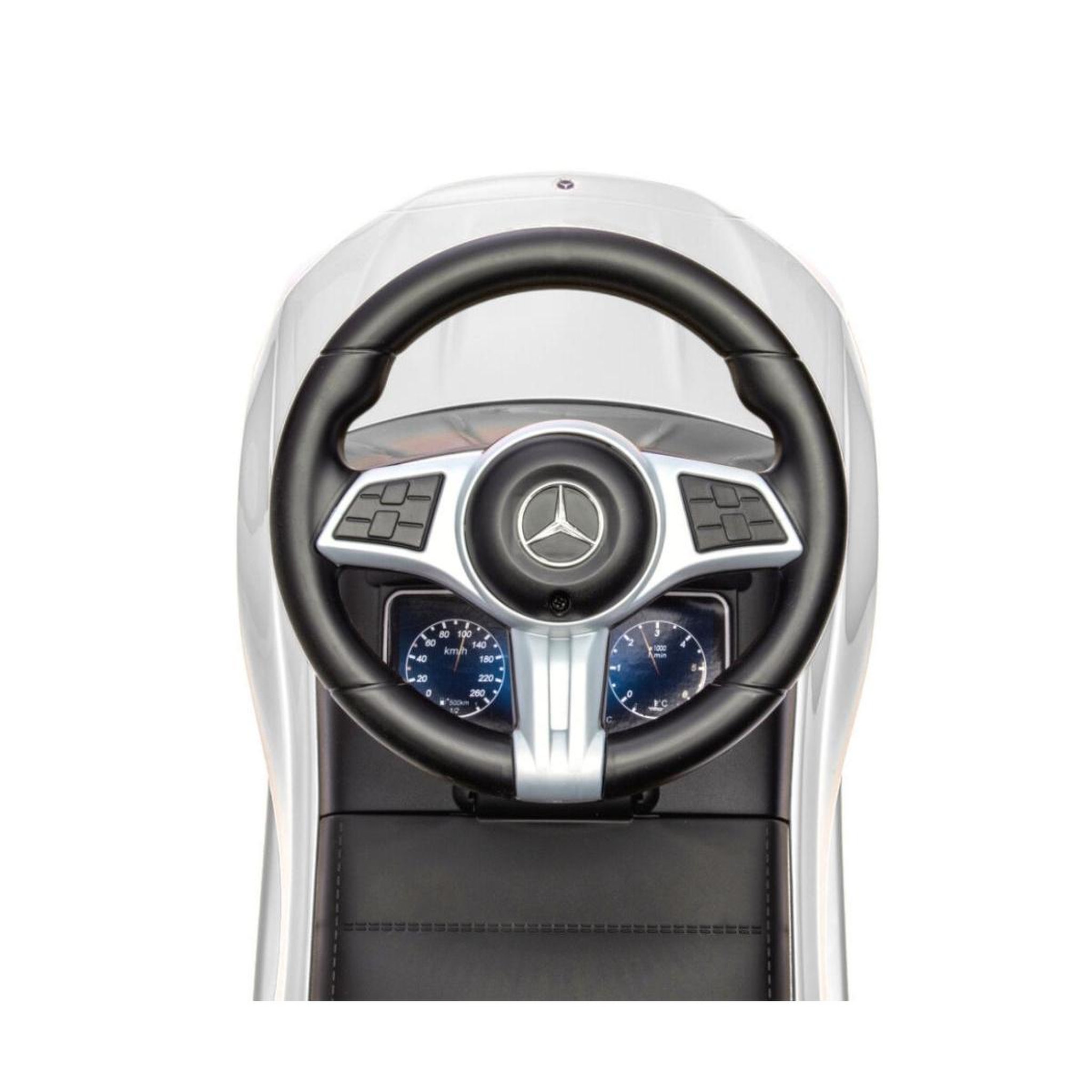 Voir la diapositive 2 : MILLY MALLY Porteur à pousser MERCEDES C-Class Blanc
