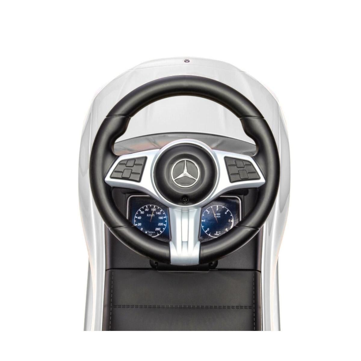 MILLY MALLY Porteur à pousser MERCEDES C-Class Blanc