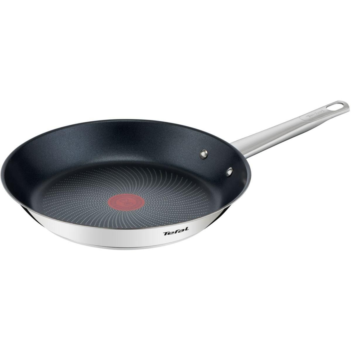 TEFAL Batterie de cuisine Cook Eat 2 poeles 24/28 cm
