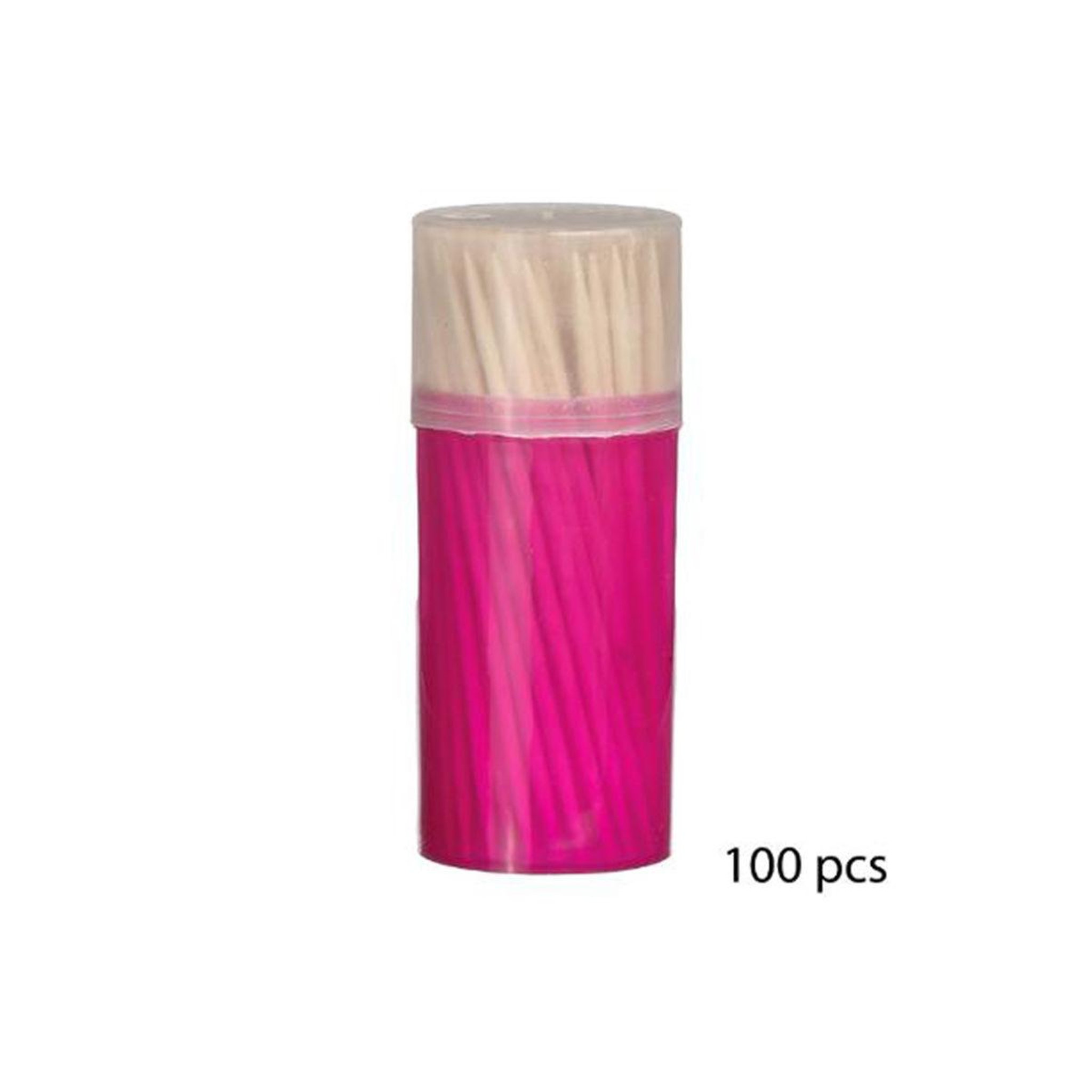 Voir la diapositive 2 : FIVE Lot de 4 pots à cure-dents  teath  6cm multicolore